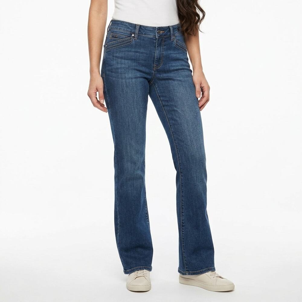 White House Black Market Trouser Blue Jeans Women Size 6S